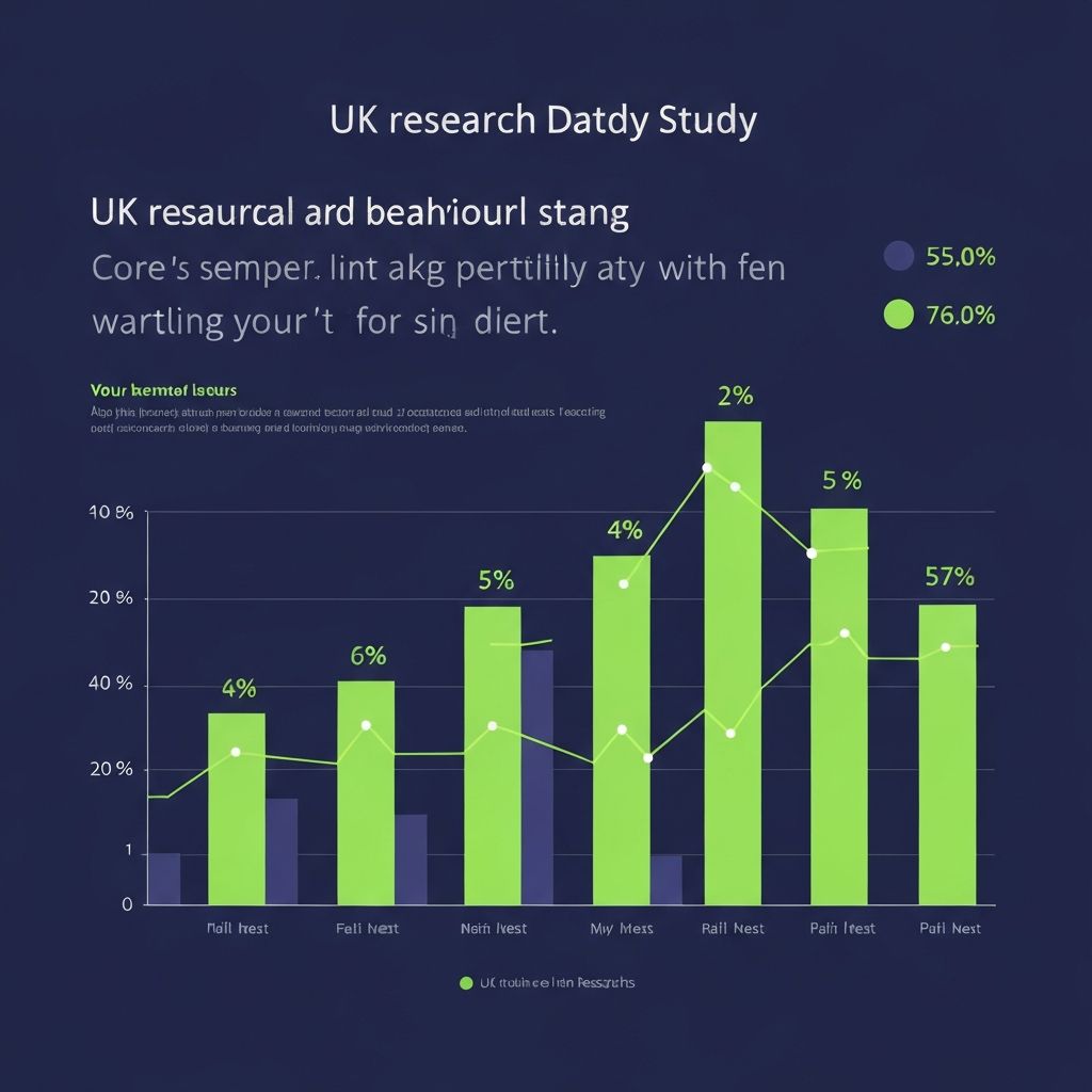 UK research data visualization with statistics